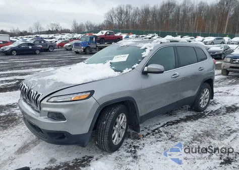 2015 Jeep Cherokee Latitude из США, поврежденный, VIN 1C4PJMCS0FW758216